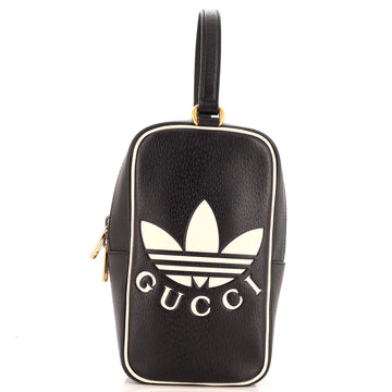 Gucci x adidas Top Handle Bag Leather Mini
