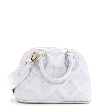 Louis Vuitton Alma Handbag Bubblegram Leather BB