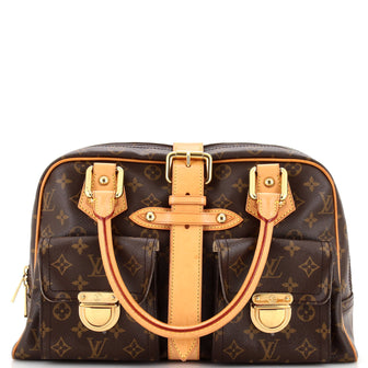 Louis Vuitton Manhattan Handbag Monogram Canvas GM