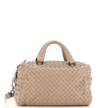 Bottega Veneta Convertible Boston Bag Intrecciato Nappa Mini