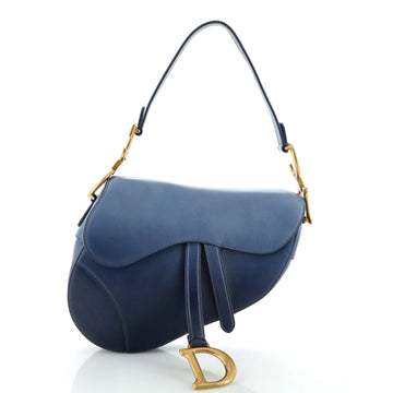 Christian Dior Saddle Handbag Gradient Leather Medium
