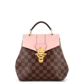 Louis Vuitton Clapton Backpack Damier and Leather