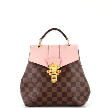 Louis Vuitton Clapton Backpack Damier and Leather
