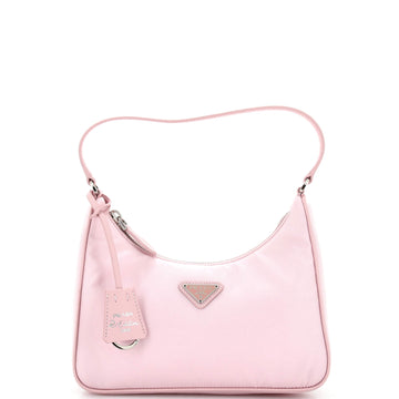 Prada Re-Edition 2005 Hobo Tessuto with Saffiano Leather Mini