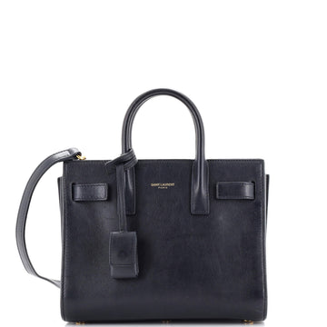Saint Laurent Sac de Jour Bag Leather Nano