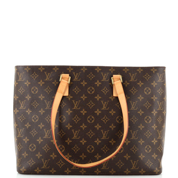 Louis Vuitton Luco Handbag Monogram Canvas
