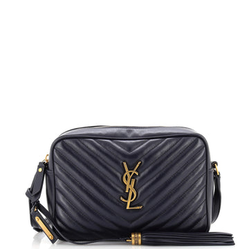 Saint Laurent Lou Camera Bag Matelasse Chevron Leather Small