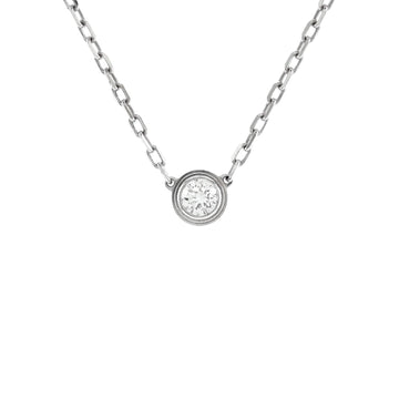 Cartier Cartier D'Amour Pendant Necklace 18K White Gold with Diamond Small