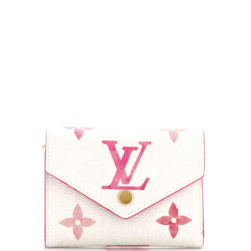 Louis Vuitton Victorine Wallet By The Pool Monogram Watercolor