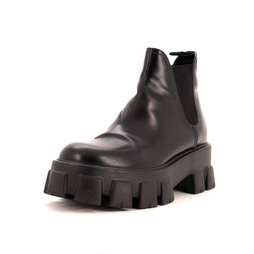 Prada Women's Monolith Chelsea Boots Leather