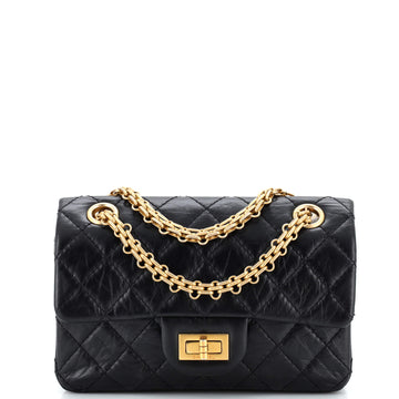 Chanel Reissue 2.55 Flap Bag Quilted Aged Calfskin Mini