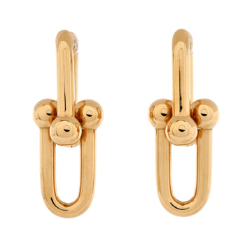 Tiffany & Co. Hardwear Link Earrings 18K Rose Gold Large