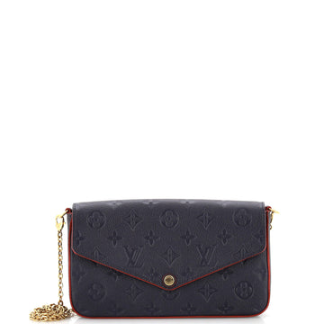 Louis Vuitton Felicie Pochette Monogram Empreinte Leather