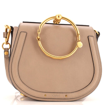 Chloe Nile Crossbody Bag Leather Medium