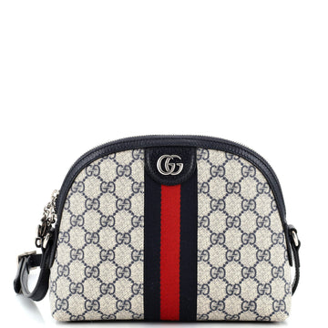 Gucci Ophidia Dome Shoulder Bag GG Coated Canvas Small