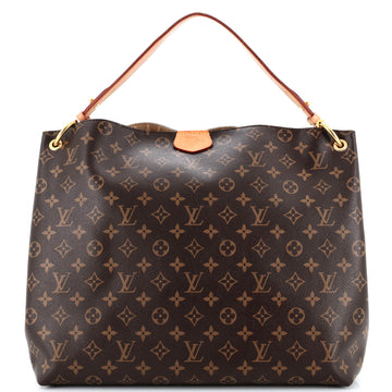 Louis Vuitton Graceful Handbag Monogram Canvas MM
