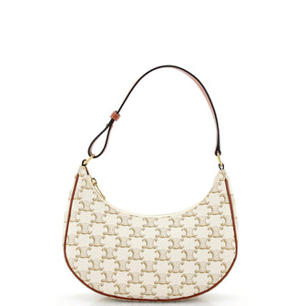 Celine Ava Bag Triomphe Coated Canvas