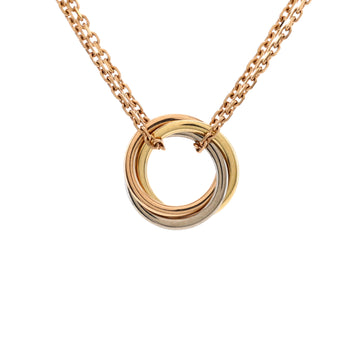 Cartier Trinity Choker Necklace 18K Tricolor Gold