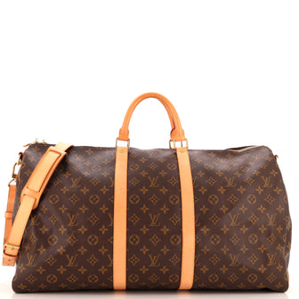 Louis Vuitton Keepall Bandouliere Bag Monogram Canvas 55