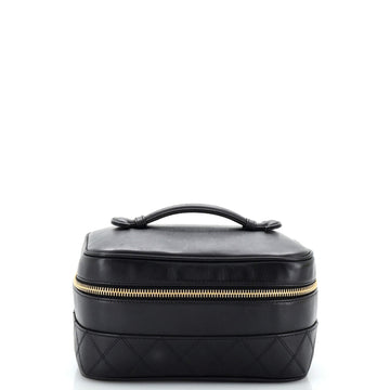 Chanel Vintage Cosmetic Case Lambskin