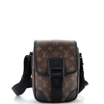 Louis Vuitton Archy Messenger Bag Macassar Monogram Canvas PM