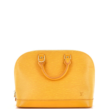 Louis Vuitton Vintage Alma Handbag Epi Leather PM