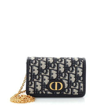 Christian Dior 30 Montaigne Nano Convertible Belt Pouch Oblique Canvas