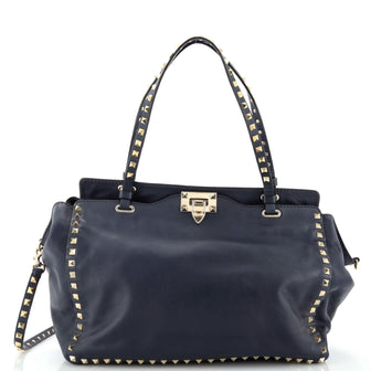 Valentino Garavani Rockstud Tote Soft Leather Medium