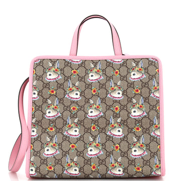 Gucci Children's Tote Printed GG Coated Canvas Medium