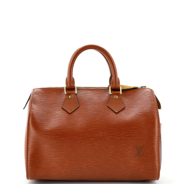 Louis Vuitton Speedy Handbag Epi Leather 25