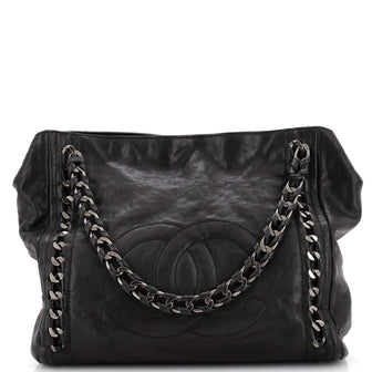 Chanel Modern Chain Tote Calfskin North South