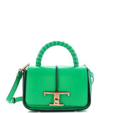Tod's T Timeless Top Handle Bag Leather Mini