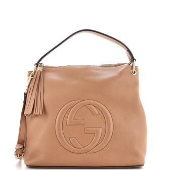 Gucci Soho Convertible Hobo Leather Large