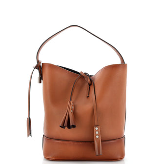 Louis Vuitton NN14 Cuir Nuance Bucket Bag Leather GM