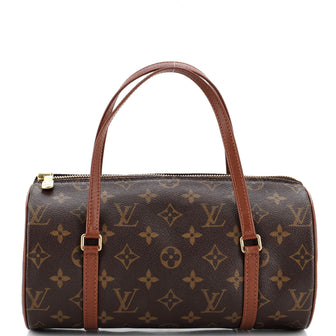 Louis Vuitton Papillon Handbag Monogram Canvas 26