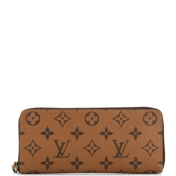 Louis Vuitton Clemence Wallet Reverse Monogram Canvas