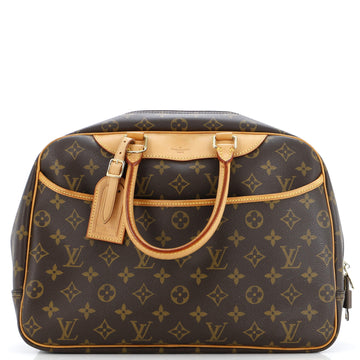 Louis Vuitton Deauville Handbag Monogram Canvas