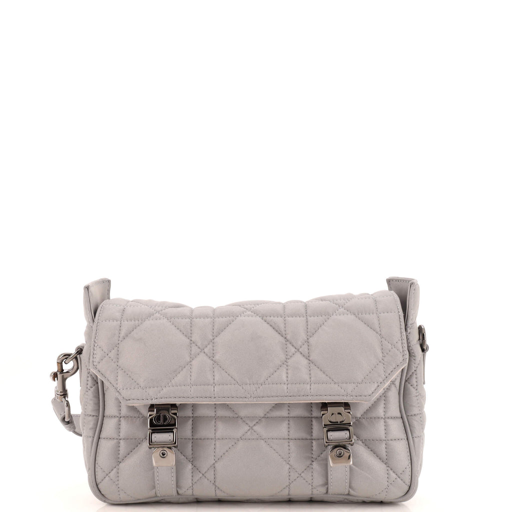 Christian Dior Diorcamp Messenger Bag Padded Macrocannage Quilt