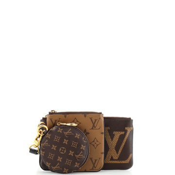 Louis Vuitton Trio Pouch Set Reverse Monogram Giant