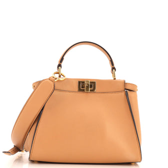 Fendi Peekaboo Iconic Bag Leather Mini