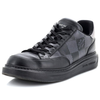 Louis Vuitton Men's Beverly Hills Sneakers Damier Graphite Leather