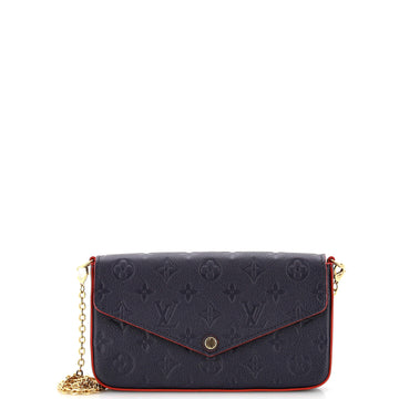 Louis Vuitton Felicie Pochette Monogram Empreinte Leather