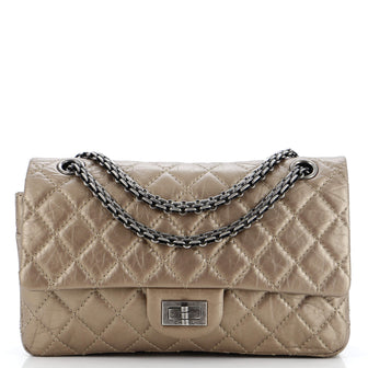 Chanel Reissue 2.55 Flap Bag Quilted Aged Calfskin 225