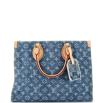 Louis Vuitton OnTheGo Tote Monogram Denim MM