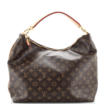 Louis Vuitton Sully Handbag Monogram Canvas MM