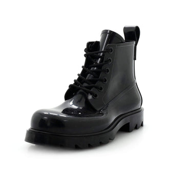 Bottega Veneta Stride Lace Up Boots Rubber