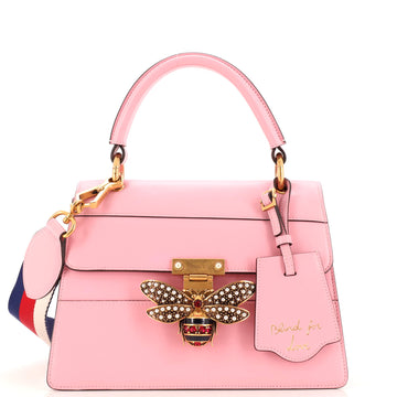 Gucci Queen Margaret Top Handle Bag Leather Small