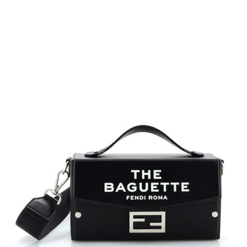 Fendi x Marc Jacobs Baguette Soft Trunk Bag Printed Leather