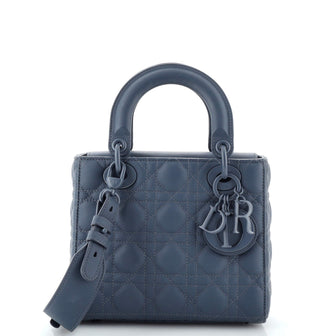 Christian Dior Ultra Matte My ABCDior Lady Dior Bag Cannage Quilt Calfskin