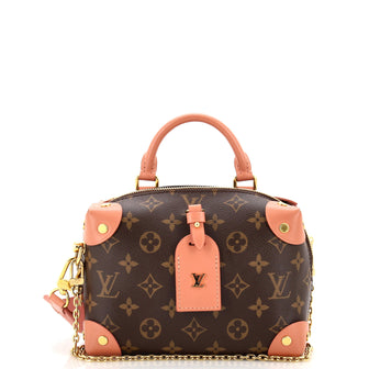 Louis Vuitton Petite Malle Souple Handbag Monogram Canvas